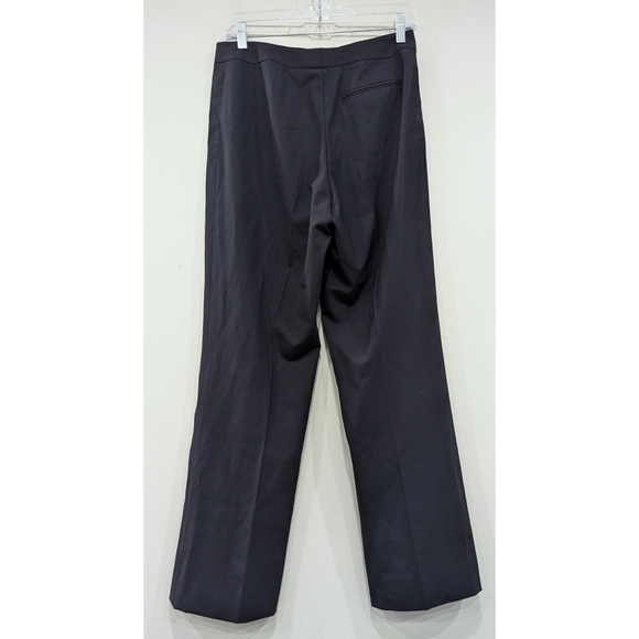 Lafayette 148 New York Contemporary Stretch Menswear Navy Pants Size 8 - Picture 4 of 9